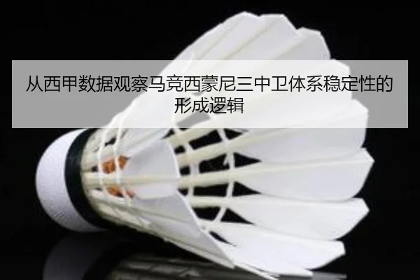 从西甲数据观察马竞西蒙尼三中卫体系稳定性的形成逻辑